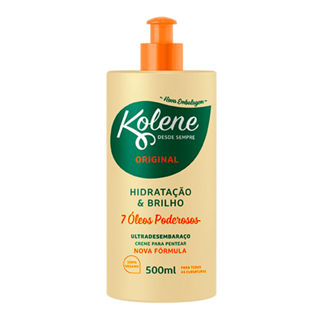 Creme de Pentear Kolene Original 7 Óleos Poderosos 500ml em Oferta na Shopee