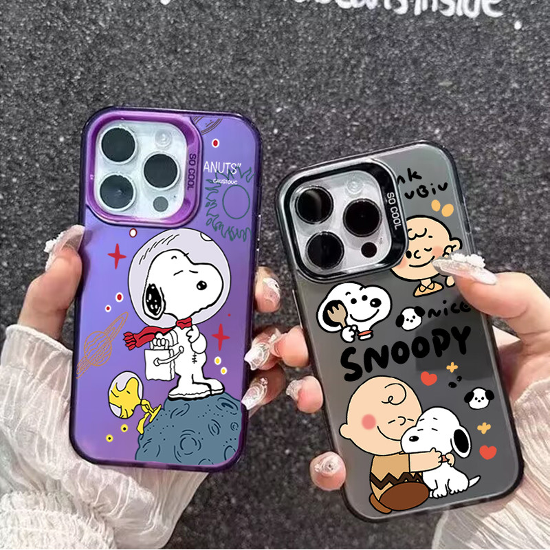 Capa Snoopy Muito Fofa Para Samsung Galaxy S26 Ultra Edge A57 S25 FE 5G S24 S23 S22 S21 Plus A36 A56 5G De Celular Adorá