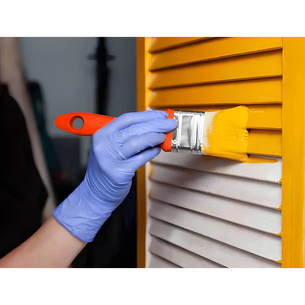 Kit 3 Pincel Trincha para Pintura 2" 1" e 3/4" Cerdas Sintéticas Tinta Esmalte Verniz — imagem 2 de 2