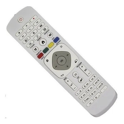 Controle Remoto compatível para Tv Philips 55pfg6519/78 42pfg6809/78 Teclas Atalho