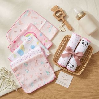 Kit 6 Babete Paninho de Boca Papi Karinho 100% Algodão 30x30cm Pronta Entrega em Oferta na Shopee