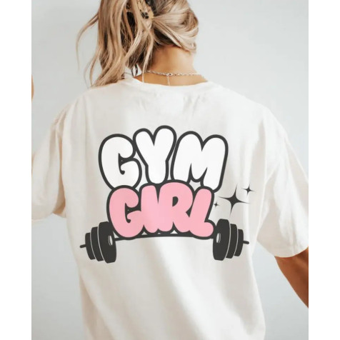 Camiseta Feminina Oversized Academia Treino Caminhada Camisa Confortável 100% ALGODÃO