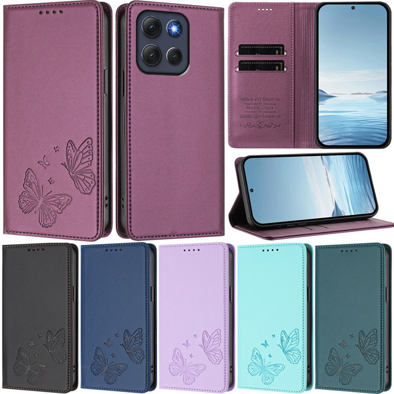 Caixa De Luxo Para Motorola Moto G75 G55 G35 G85 Edge 50 Neo 5G 2024 Fusion 5G C