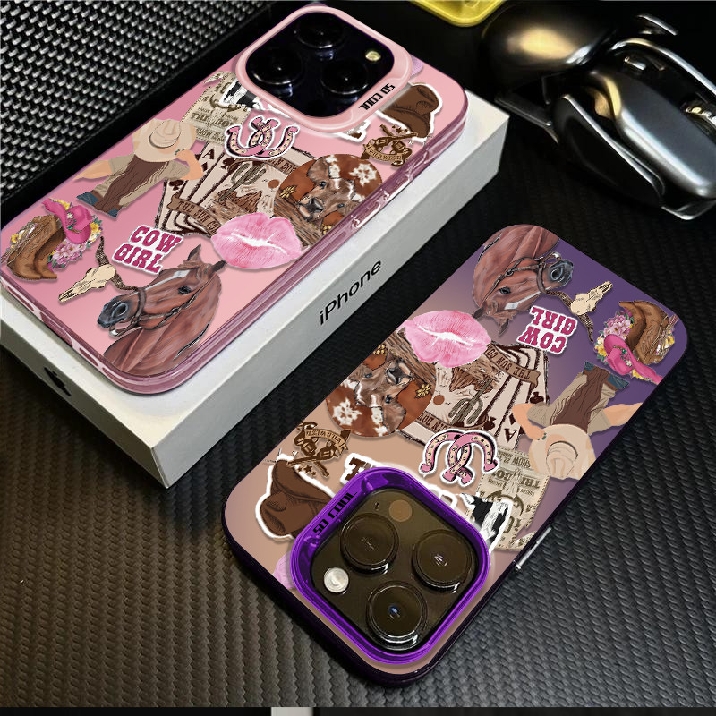Capinha para samsung a14 a15 a54 a55 a35 a13 4g a34 a32 a23 a05s a10s a04s a10 a07 a51 4g a12 capa criativa cavalo