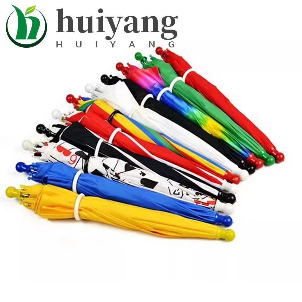 HUIYANG Guarda-Chuva Mágico , Adereços De Truque , De Mágica De 40.5cm De Comprimento , Seda De Tamanho Médio A Quatro C