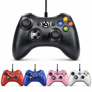 Controle Gamer com Fio USB para Console PC Android com Função Vibração