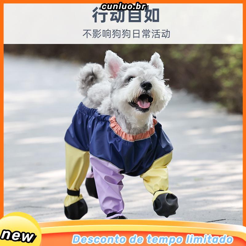 Calças Suspensas Pet Protetores Pés Anti-Sujeira Para Cães Animais Estimação Ar