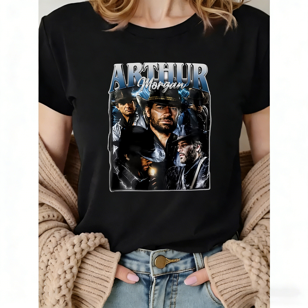 Arthur Morgan Poster De Tela, Decorativo, Para Quarto, Sala De Estar, Cinema, Com Tema Cowboy E Pistoleiro