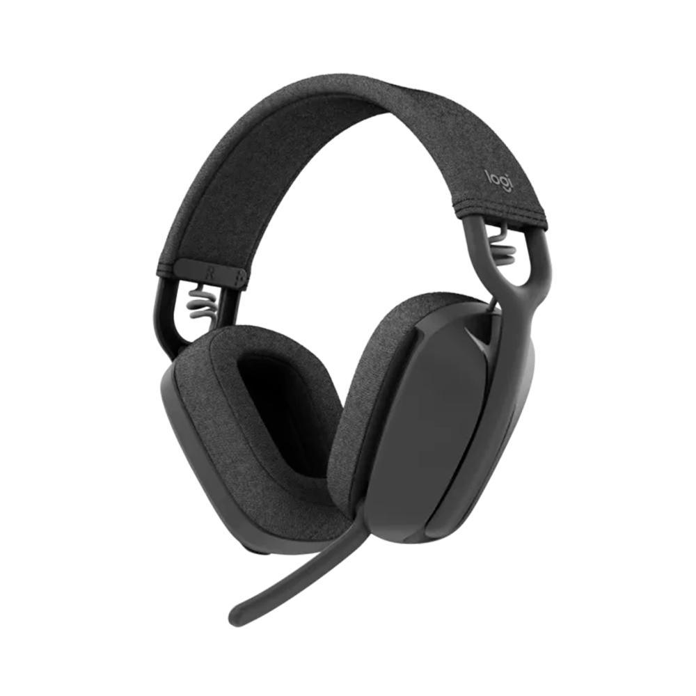 Headset Sem Fio Logitech Zone Vibe 100 Bluetooth Grafite - 9 em Oferta na Shopee