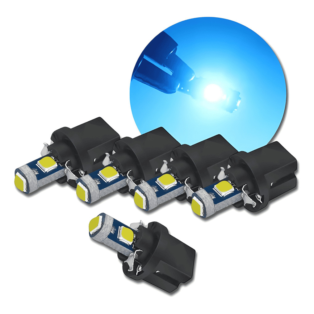 5 Lâmpada Led Ice Blue Painel S10 Blazer 4.3 V6 1998 A 2004