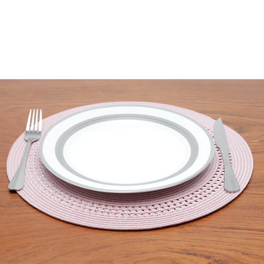 Lugar Americano Wolff de Poliéster Pink 38cm em Oferta na Shopee