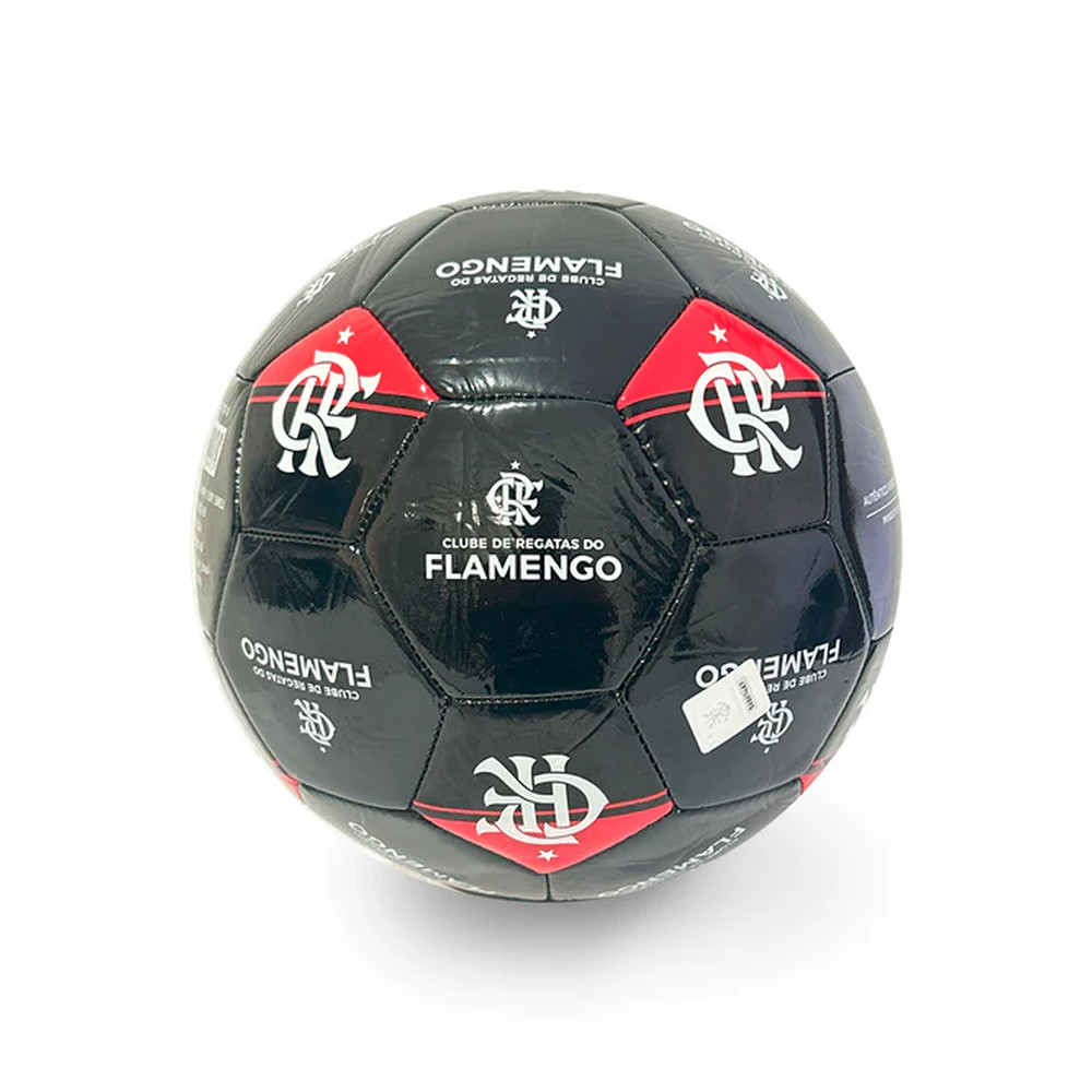 Bola De Futebol Campo Sport Bel Flamengo Time Oficial Licenciada Tam5