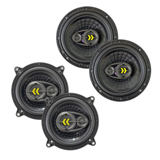 Kit alto falantes triaxial Bravox revo 6 e 5 Polegadas 280wrms em Oferta na Shopee