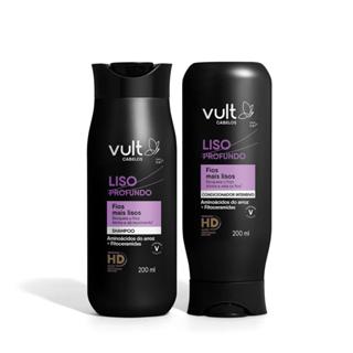 Combo Liso Profundo: Shampoo 200ml + Condicionador 200ml em Oferta na Shopee