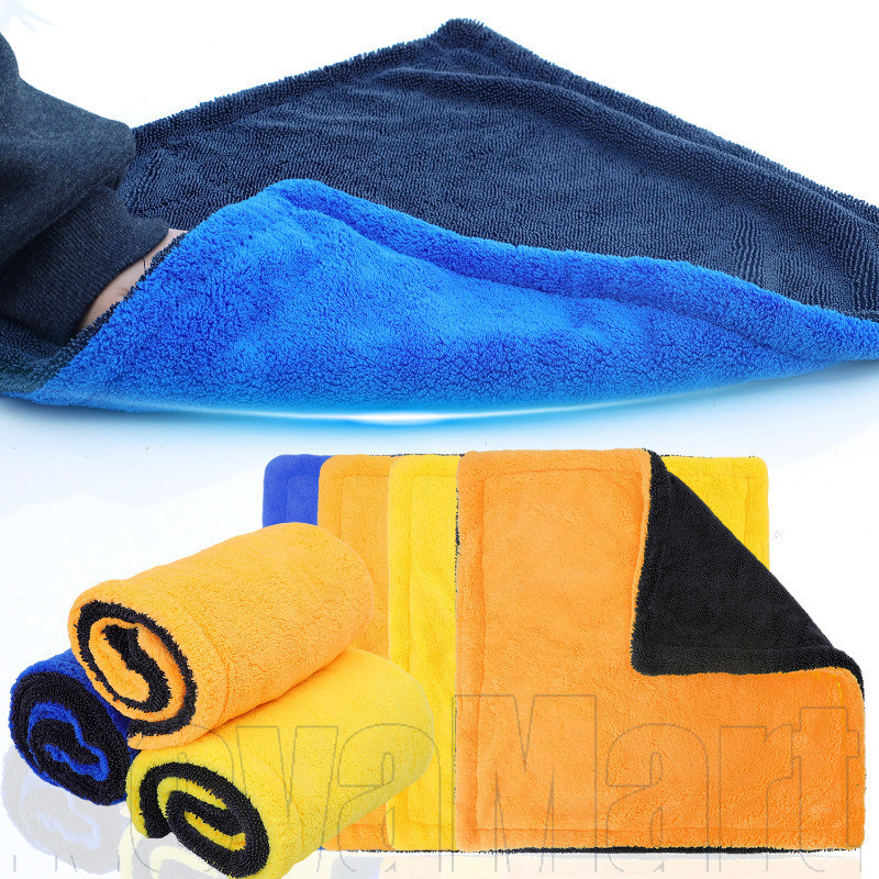 1-3 Unidades De Panos De Limpeza Para Espelhos De Janelas De Secagem Rápida Espessados , Macios E-Pano Dupla Face Casa-T