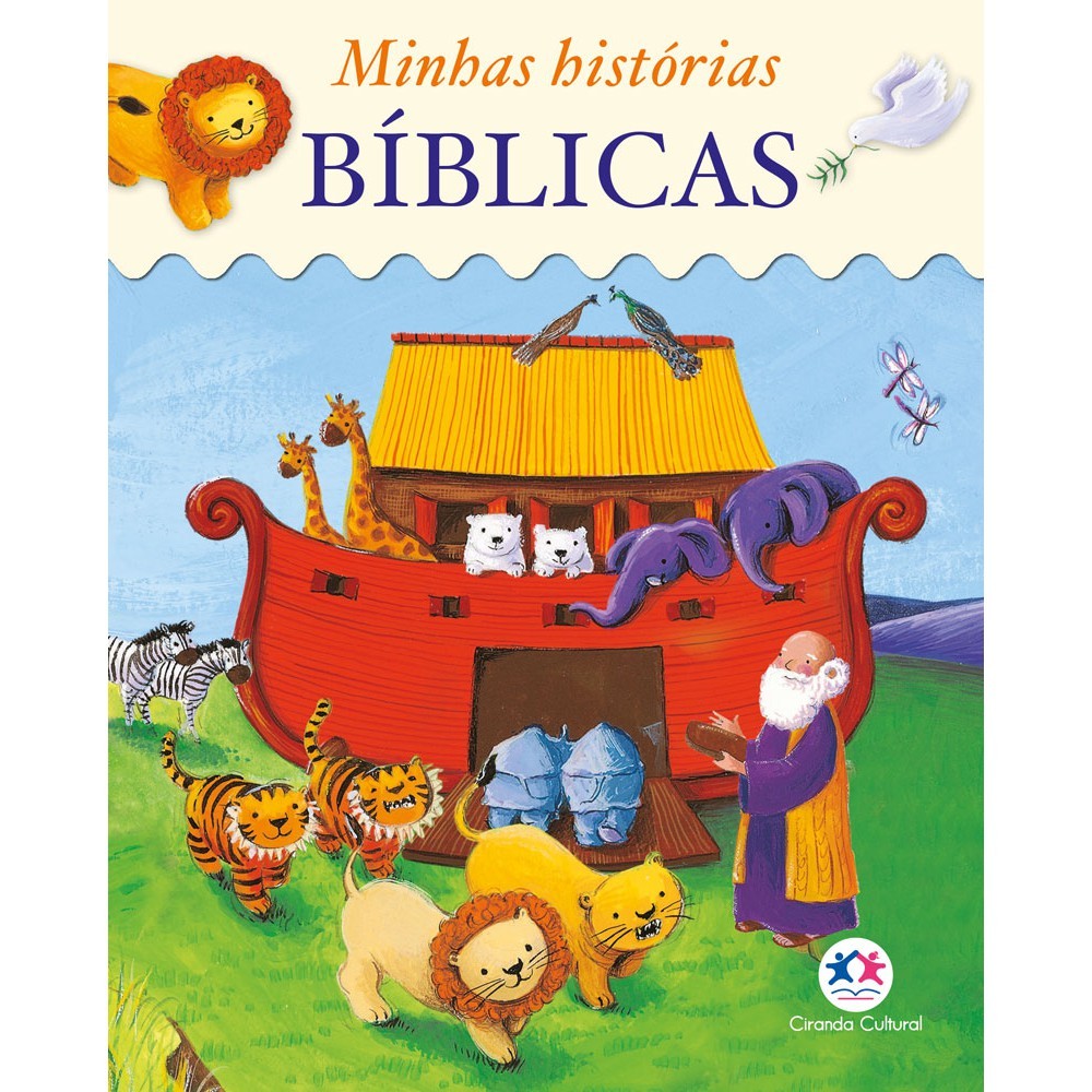 Livro Minhas Histórias Bíblicas - Bíblia Infantil Ilustrada para c