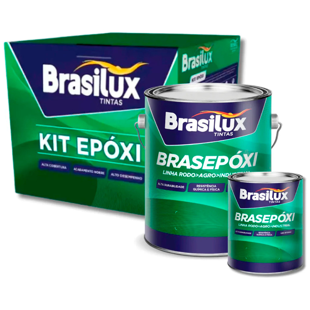 KIT 3 Uni Epóxi Tinta Com Catalizador Cinza Claro 3,6L em Oferta na Shopee