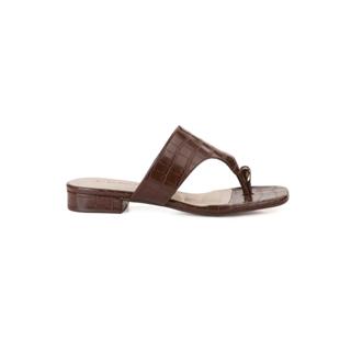 Rasteira Bebece Salto Bloco Enfeite Anel em Oferta na Shopee