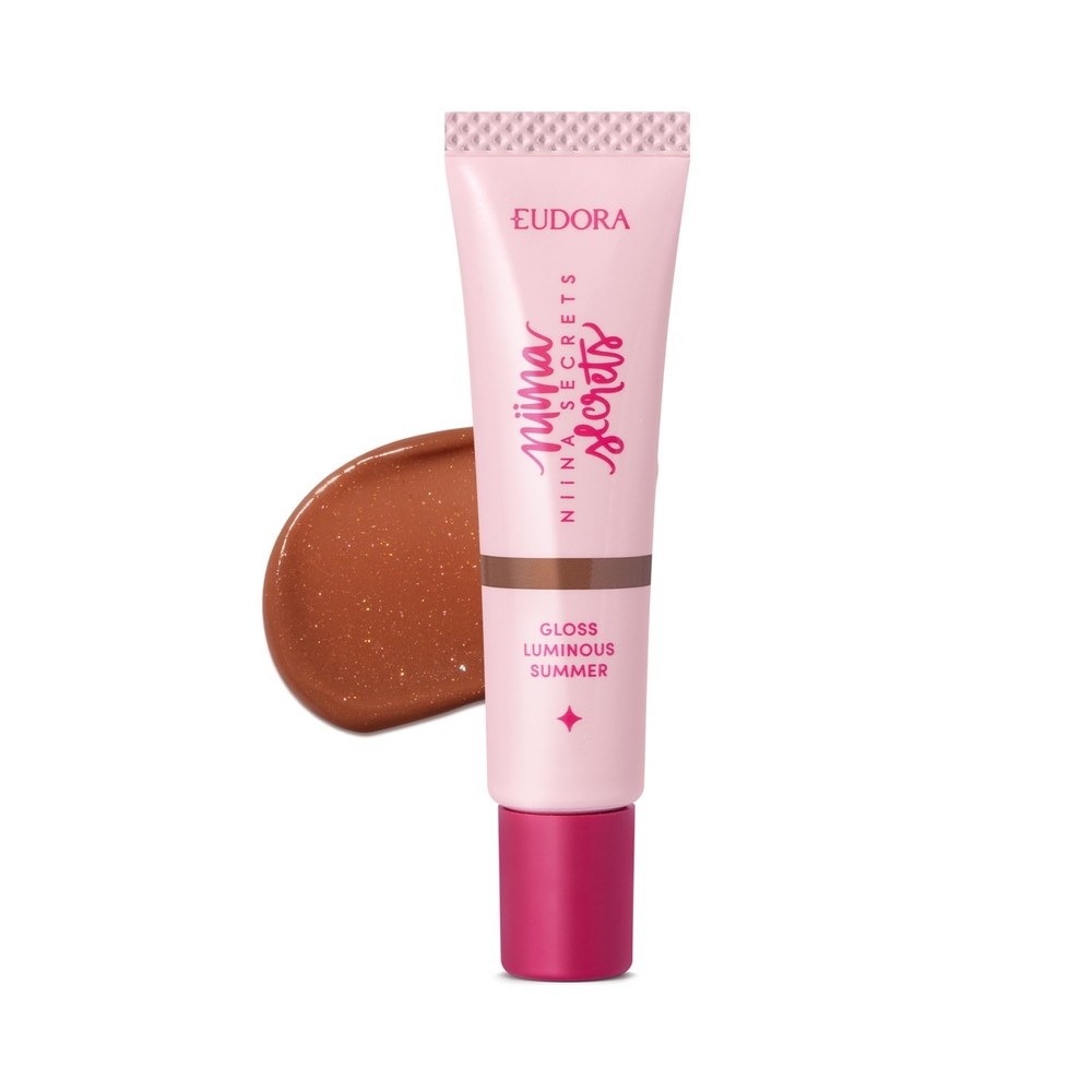 Eudora Niina Secrets Luminous Summer Gloss Marrom 12g
