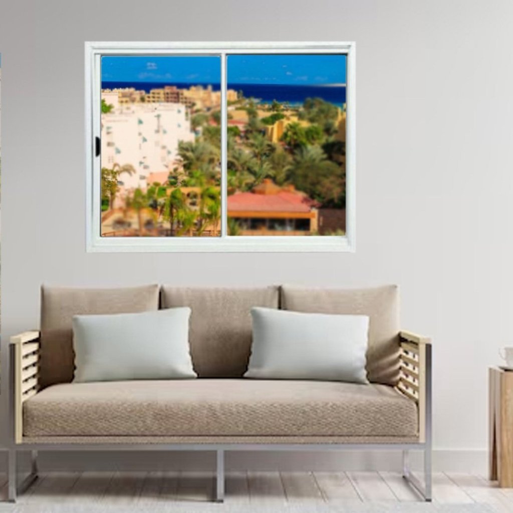 Janela Vitrô de Alumínio 2 Folhas 100 X 80cm Modular Esquadrias Bergamo em Oferta na Shopee