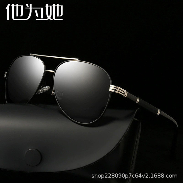 oculos de sol masculino Novo estilo polarizado óculos de sol masculino condução óculos de sol na moda 8018 pesca ao ar l