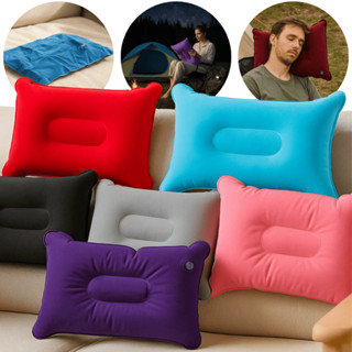 Travesseiro inflável Viagem camping Almofada Travesseiro acampamento a prova D'agua 30 CM em Oferta na Shopee