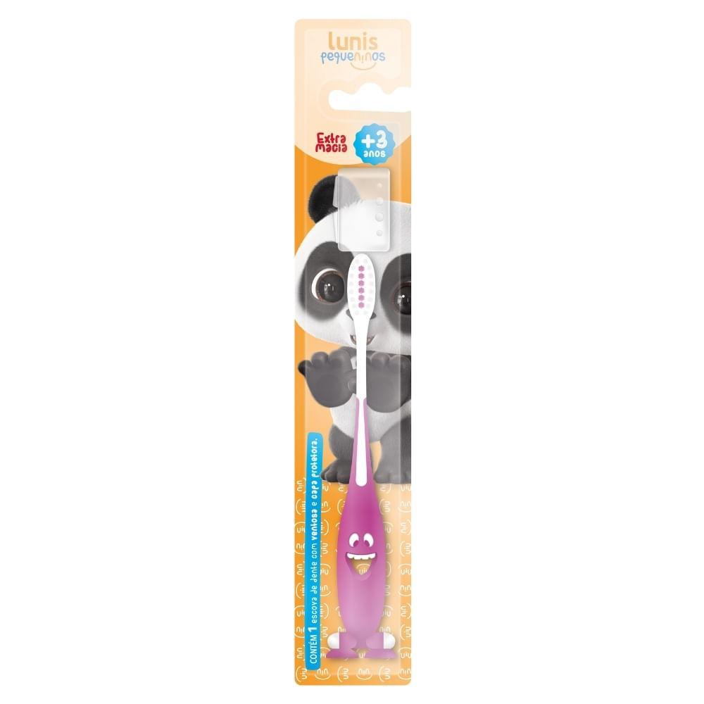 Escova De Dente Lunis Pequeninos Extra Macia 1 Unidade em Oferta na Shopee