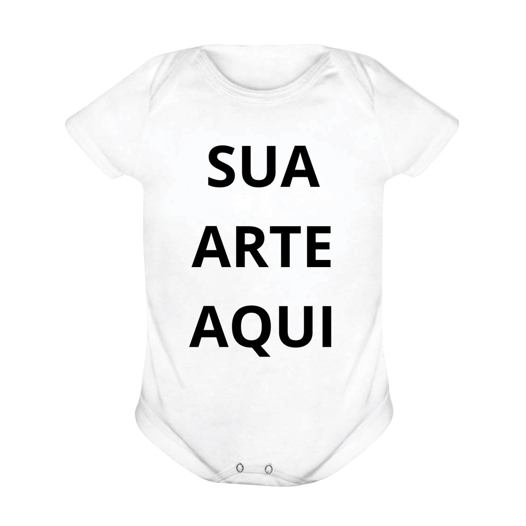 Body bebê personalizado coloque sua arte aqui roupa bebe