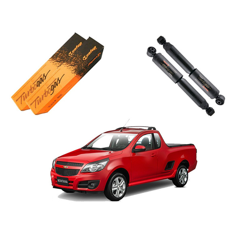 Par Amortecedor Traseiro Montana 1.4 2011 A 2021 em Oferta na Shopee