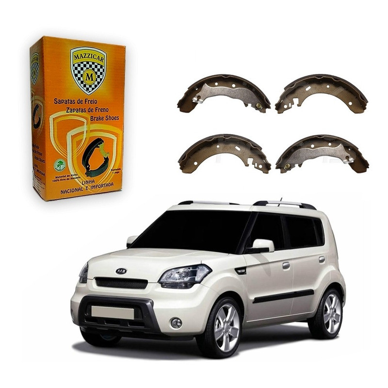 Sapata De Freio Soul 1.6 16v 2009 A 2014