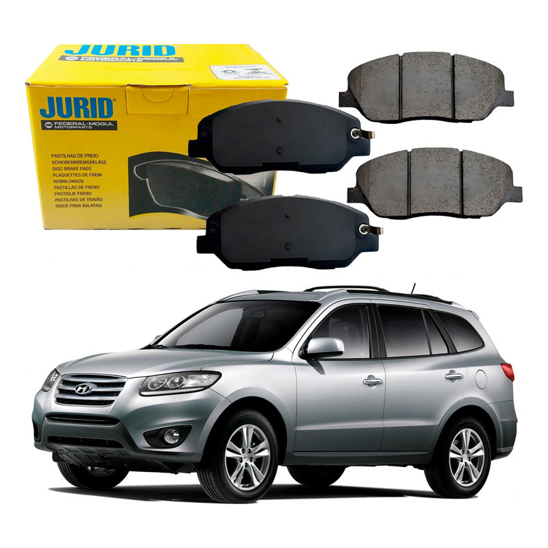 Pastilha Freio Dianteira Santa Fé 2.4 2011 A 2012 em Oferta na Shopee