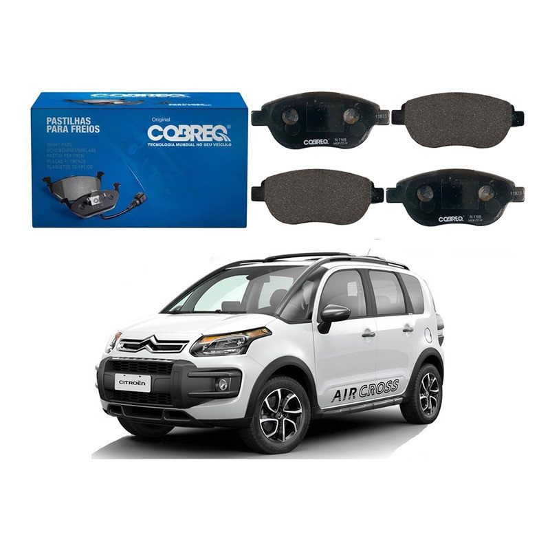 Pastilha Freio Dianteira Cobreq Aircross 1.6 2011 A 2015