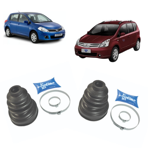 Kit 2 Coifas da Trizeta Nissan Tiida 1.8 de 2009 a 2013 e Livina 1.8 de 2009 a 2013