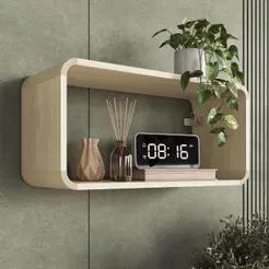 Nicho Prateleira Decorativa Infantil 62,5x30cm Organizador para Quarto e Decoração