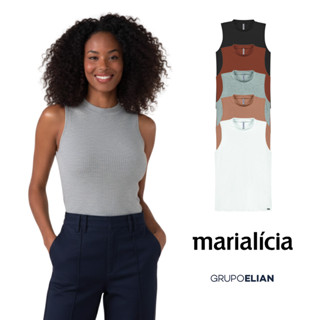 REGATA GOLA FECHADA | CANELADO PREMIUM | P ao G3 PLUS SIZE | MARIALÍCIA | ELIAN em Oferta na Shopee