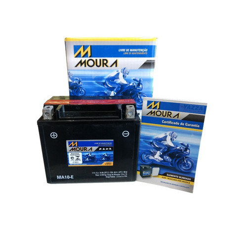 Bateria Moura Vstrom 650 Marauder 800 Srad Ma10-e / Ytx12-bs