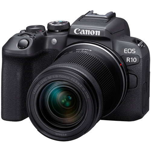 CÂMERA CANON EOS R10 COM LENTE 18-150MM MIRRORLESS BR