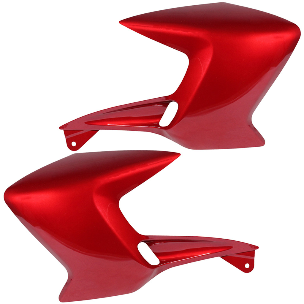 Aba asa de tanque externa par direito esquerdo YS250 Fazer 2006 a 2010 vermelho 2006 2007 2008 2009 2010