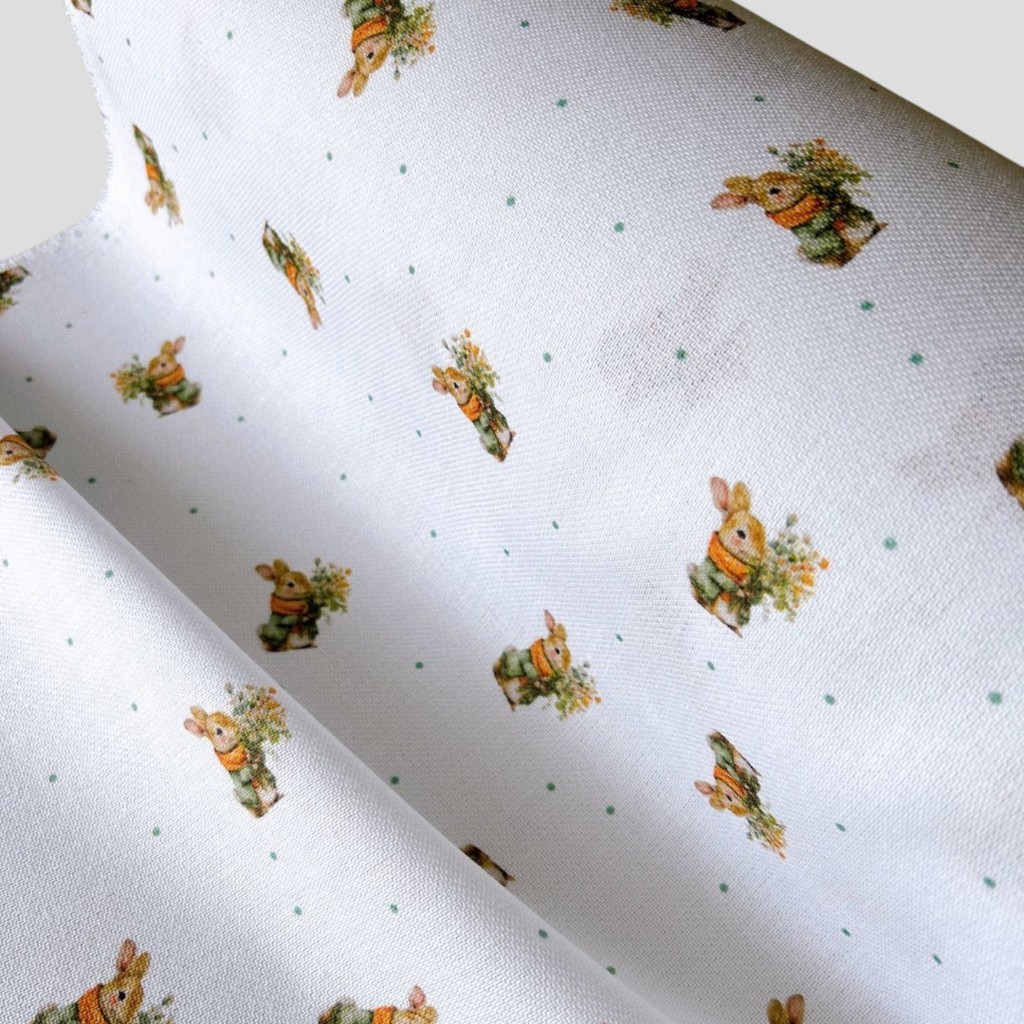 Pano de Copa Premium Estampado Páscoa Vila dos Coelhos 50x70cm 100% Algodão Guardanapo em Oferta na Shopee