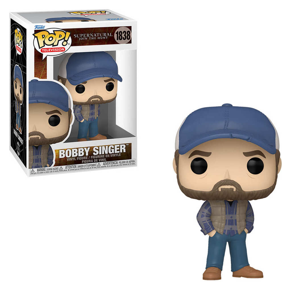 Funko Pop! Television Supernatural Bobby Singer 1838