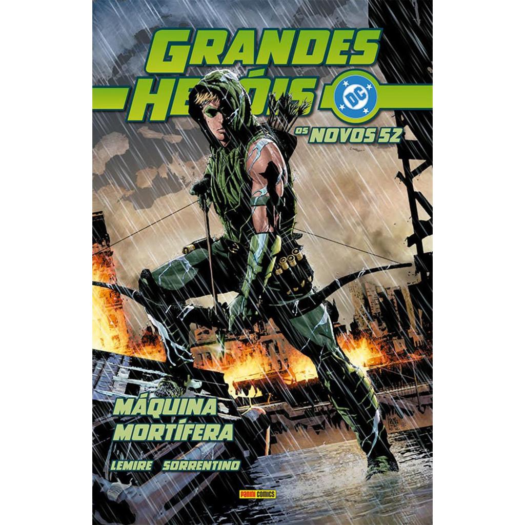 Grandes Heróis DC: Os Novos 52 Vol. 31 - Arqueiro Verde: Máquina Mortífera em Oferta na Shopee