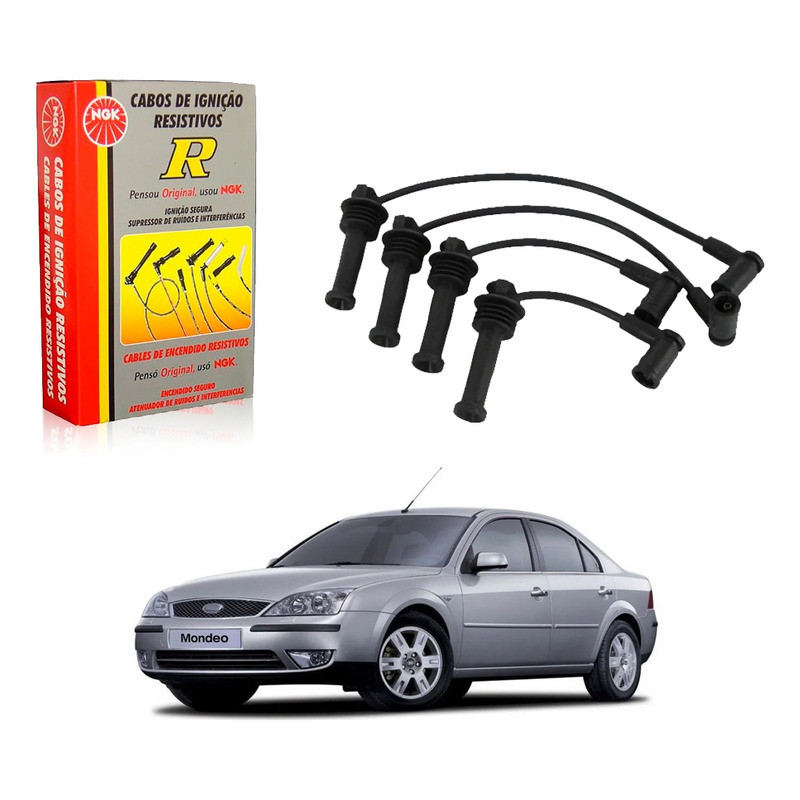 Cabo De Vela Ngk Ford Mondeo 2.0 16v 2001 A 2007
