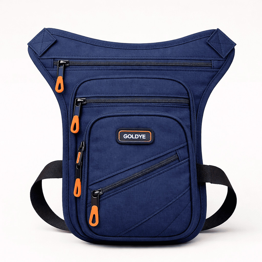 Pochete Masculina de Perna para Motociclista Entregador Trilha com Fechamento Firme em Oferta na Shopee