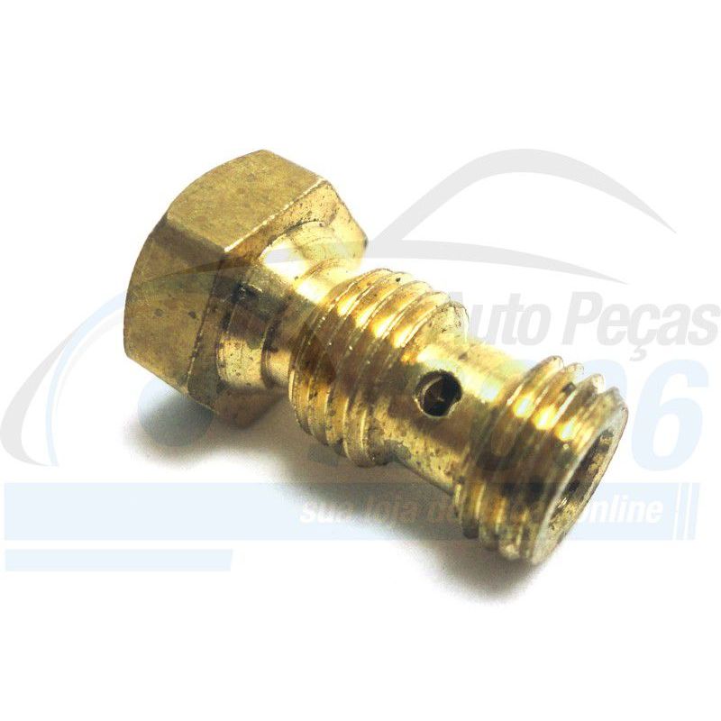 Porta Gicle Principal Carburador Weber DFV 228 Corcel Belina Aero Willys Jeep Chevette Opala - Para Rosca Espanada