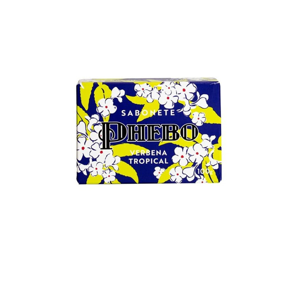 Sabonete Em Barra Phebo Verbena Tropical 100g em Oferta na Shopee