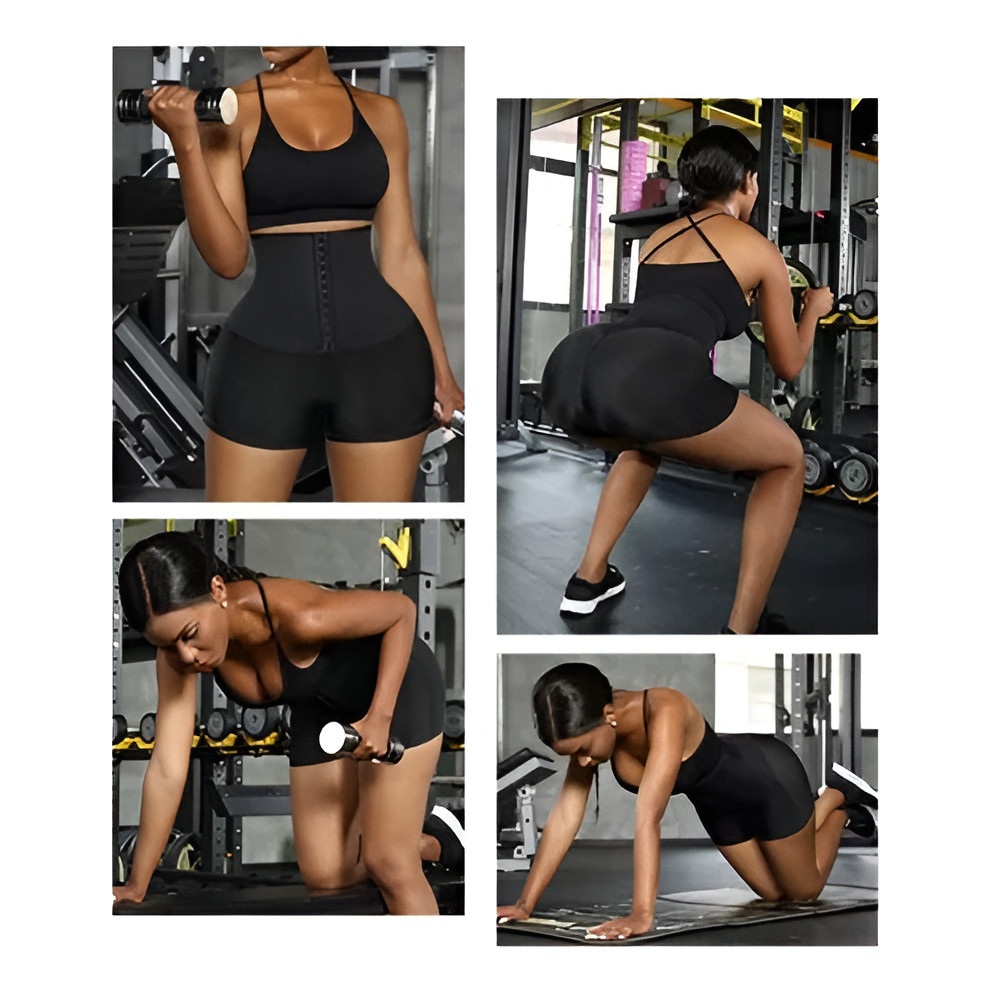 Shorts Modelador efeito sauna e Queima de Gordura sweating storm - S/M, L/XL, XXL/3XL top — imagem 2 de 2