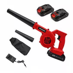Soprador e Aspirador de Folhas a Bateria Portátil 48v 2 Baterias
