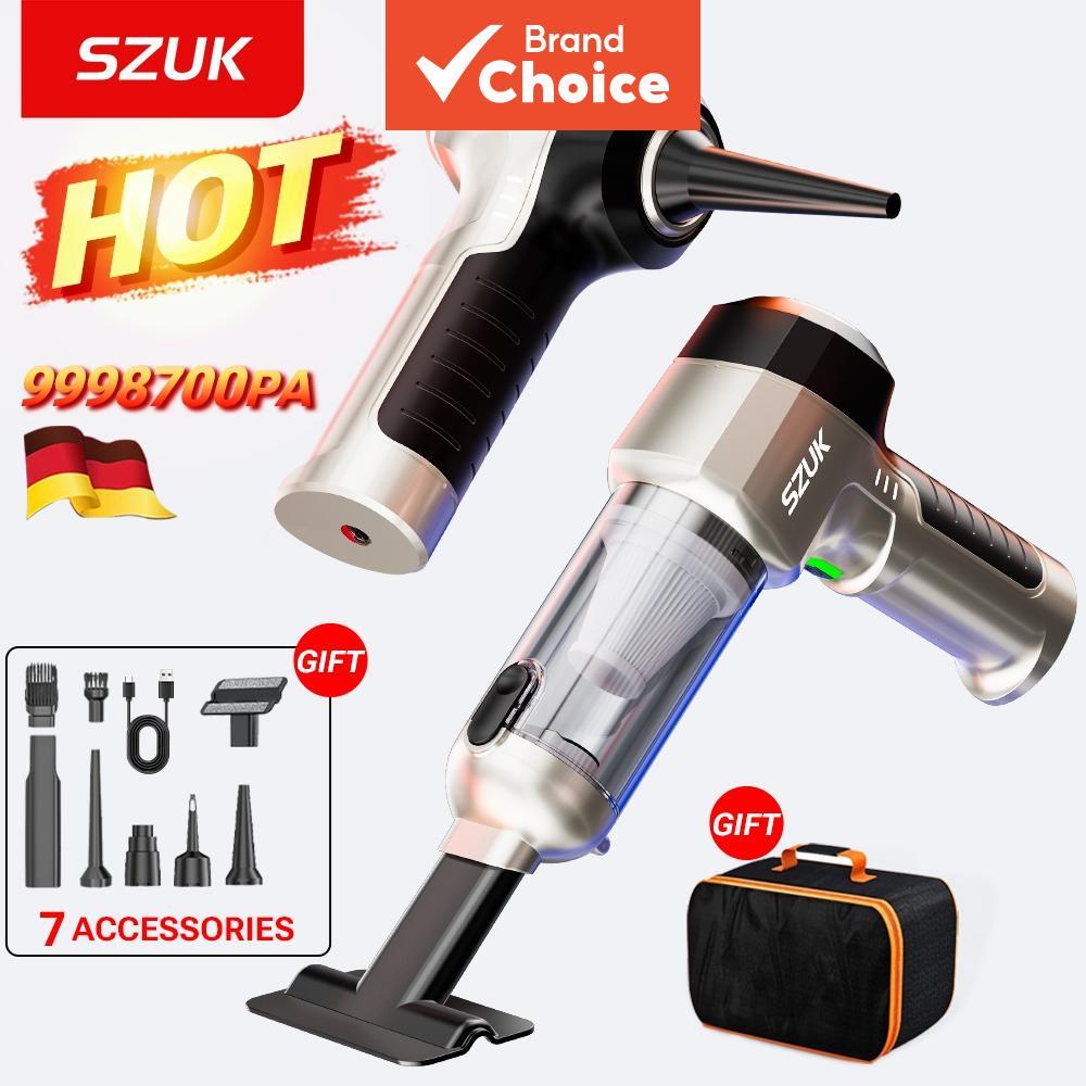  Aspirador de Pó Multifuncional 4 em 1 SZUK - Potente e Portátil, Sem Fio