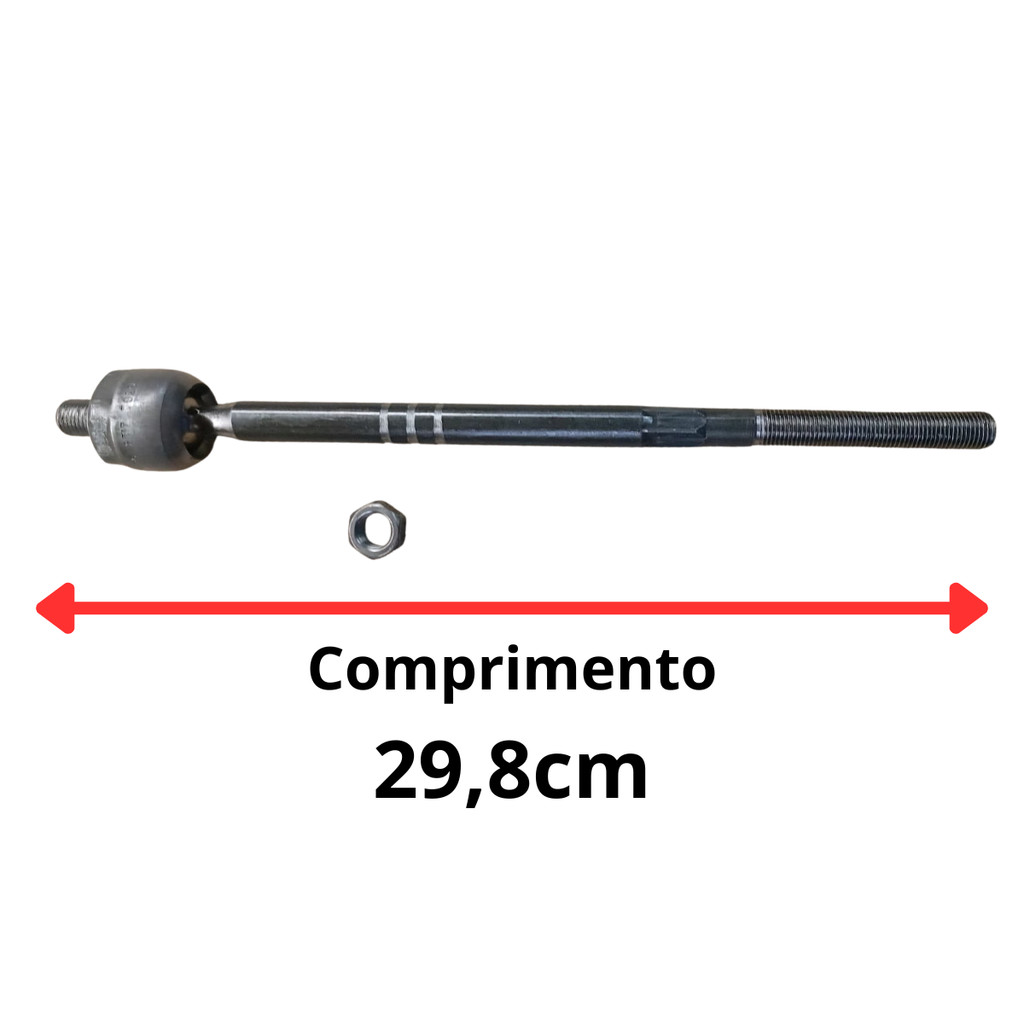 Barra Axial de Direção Hidráulica BORTEC para Ka 1998 até 2006 — imagem 2 de 2