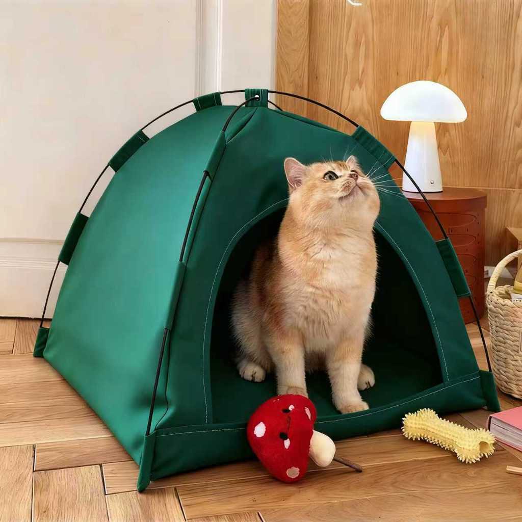 Cama Caminha De pet Cachorro Barraca Tenda Toca Iglu Toca Cães Gato Pequeno Médio Grande Oxford em Oferta na Shopee